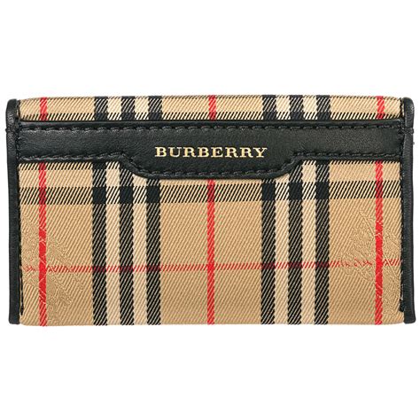 burberry card case with chain|burberry card case wallets.